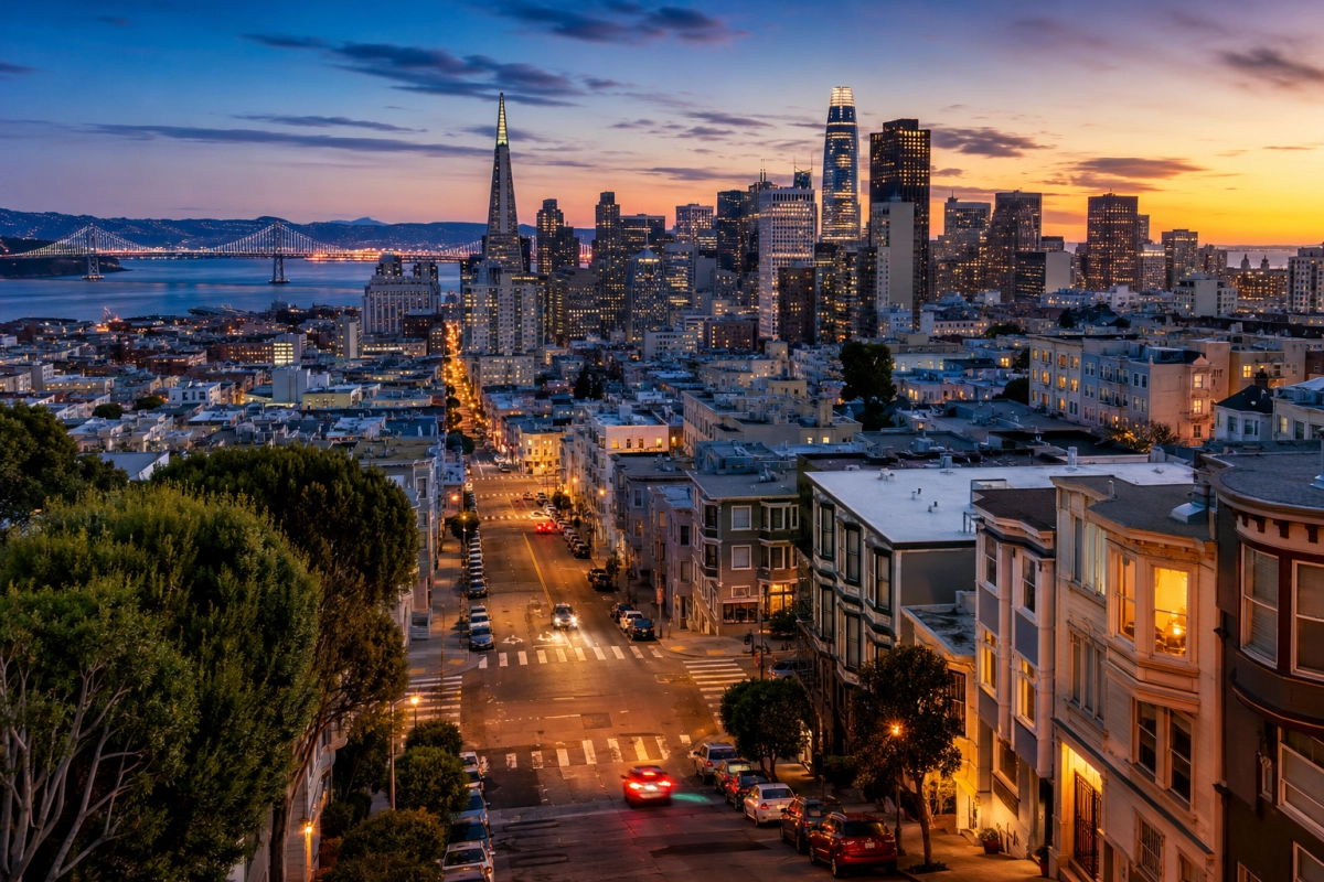 San Francisco crime map: neighborhoods with the most reported robberies in 2026