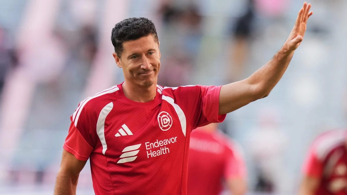 MLS: Robert Lewandowski is Player of the Week 19 after first double with Chicago Fire