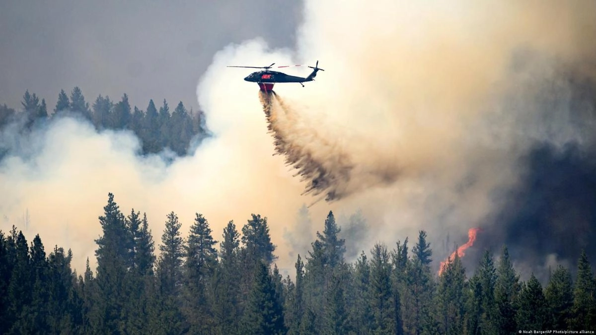 Fires intensify in the northwest of the United States