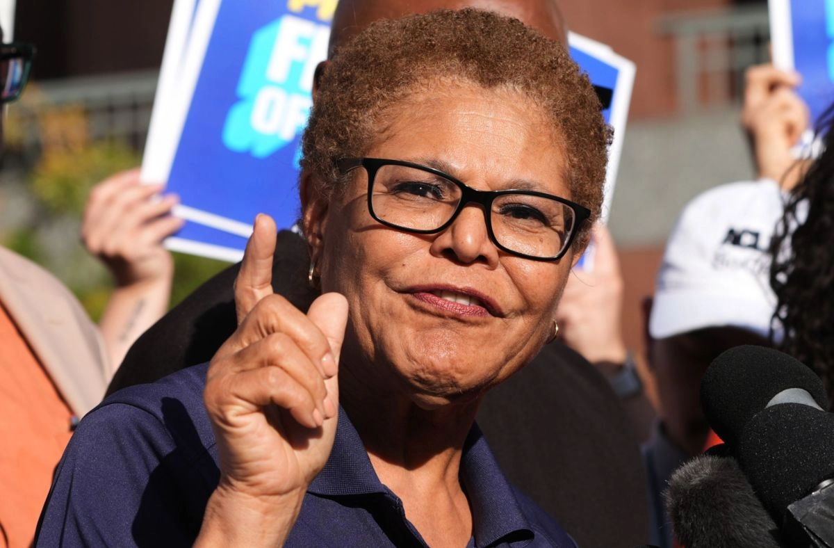Karen Bass demands the LAPD leave Flock after fears that data will end up in the hands of ICE