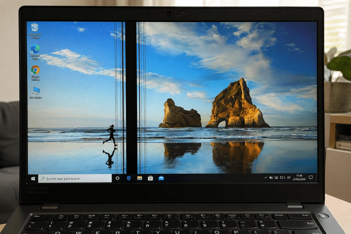 Black lines on your laptop screen this is whats really happening