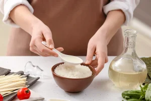 The trick for that your rice is perfect and last more time