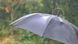 What is the metallic tip of a umbrella its function is key