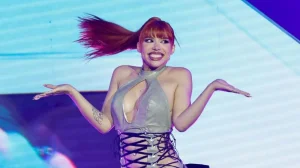Yeri mua managed to present in Tijuana despite a the threats received in the last weeks