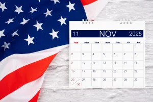 What are the November holidays in the US?