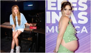 Shakira meets the daughter of Lele Pons and Guaynaa in an emotional encounter!