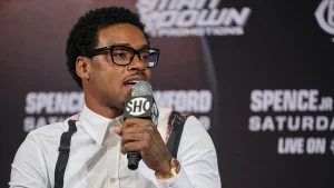 Errol Spence predicts possible fight Vergil Ortiz and Jaron Ennis
