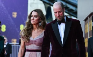 Prince William and Kate Middleton attend the BAFTA Awards amid royal family drama