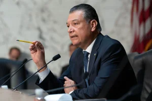 Alex Padilla accused Donald Trump of lying to citizens about the State of the Union