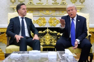 Tension in Washington: Trump calls NATO a failed nation And says he didn't support it, while Rutte seeks....