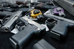 The Postal Service could be used to legally ship guns to anyone in the US.