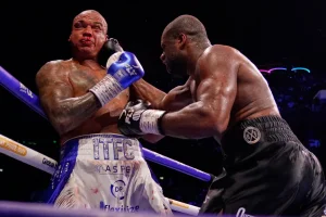 Daniel Dubois knocked out Fabio Wardley in an intense fight in Manchester