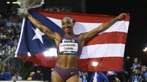 Double Olympic Medalist Boricua Jasmine Camacho-Quinn announces her pregnancy on Mother's Day