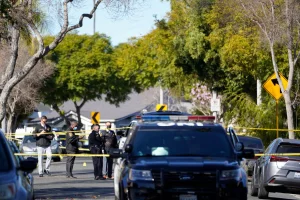 Thieves attack man in Los Angeles who tries to prevent a robbery