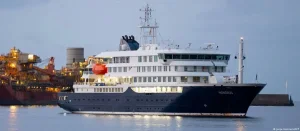 The MV Hondius cruise leaves Tenerife, Spain, after evacuating all passengers