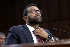Van Hollen publishes alcohol test and challenges Kash Patel to show hers