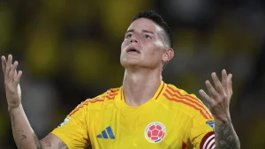 James Rodríguez was questioned about his retirement after the World Cup