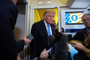 Trump calls the press and Democrats “crazy” for their stance on Iran