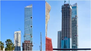 They build the tallest building in Latin America: 96 floors and a glass façade