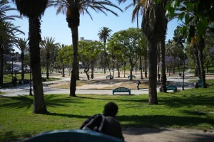 Anti-drug operation in MacArthur Park, in Los Angeles, does not stop the addiction crisis