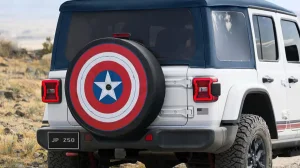 Jeep dresses the Wrangler in the spirit of Captain America