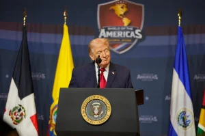 Why did the Trump administration create the Shield of the Americas?