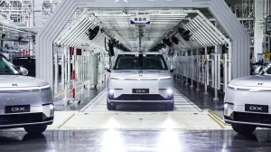 Tesla faced competition from China with its robotaxi