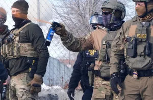 Police bulletin warned that ICE recruiting messages could encourage neo-Nazi violence