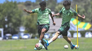 “Vasco” Aguirre thanks the six “sparring partners” of the Mexican team