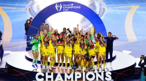 América won the Concacaf W Champions Cup by beating Washington Spirit 5-3