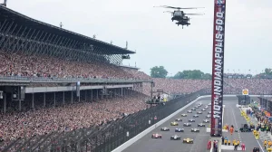They pay heartfelt tribute to Kyle Busch at the Indianapolis 500
