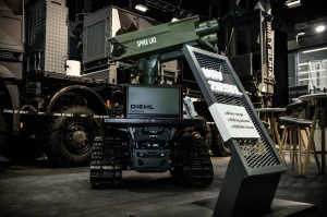 Ziesel, the miniature robot capable of firing anti-tank missiles