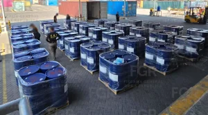 Mexico seizes more than 54,000 liters of chemicals allegedly intended to manufacture synthetic drugs