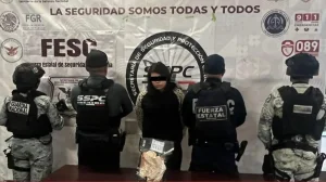 They arrest a woman in Tijuana who was transporting weapons inside a stuffed animal