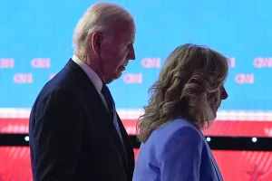 Trump attacks Biden's wife for not supporting him the night he declared his defeat