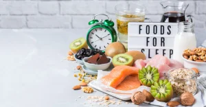 Food as a key to helping you sleep: essential nutrients to fall asleep
