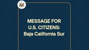 US Consulate issued a security alert due to acts of violence in Baja California Sur