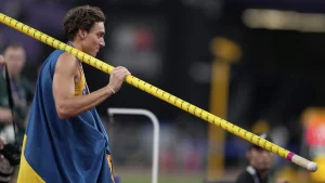 Athlete Armand Duplantis falls defeated for the first time in three years