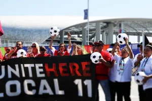 “Goleada” for SoFi Stadium workers: they get up to $40 per hour