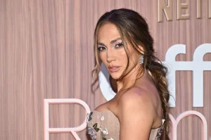 Jennifer Lopez showed what she looks like without makeup to promote her new skin care product