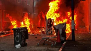 The brutal knife attack on a man that sparked violent protests in Belfast, Northern Ireland