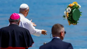 Pope Leo XIV gives historic speech on migration in the Canary Islands, Spain
