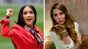 Belinda and Salma Hayek starred in a viral moment backstage at the 2026 World Cup