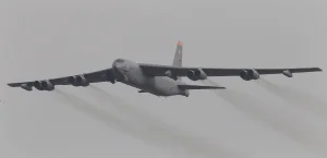 B-52 bomber crashes at California air base
