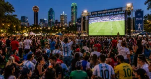 Where to watch the World Cup matches in Dallas for free: giant screens and Latin atmosphere