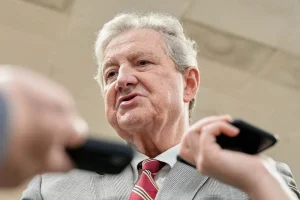 John Kennedy considers the option of running for president
