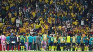 The Azteca Stadium would have been to blame for Colombia's dubious performance