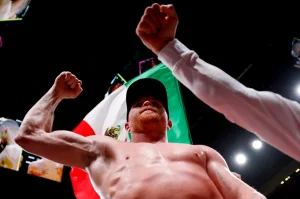 Canelo Álvarez earned more than one hundred thousand dollars with El Tri's victory against Korea