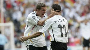 Miroslav Klose, the footballer whom Messi equaled in World Cup history