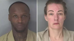 Couple charged with murdering bartender in Georgia and throwing his dismembered remains into lake